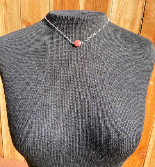 Agate Crystal Necklace