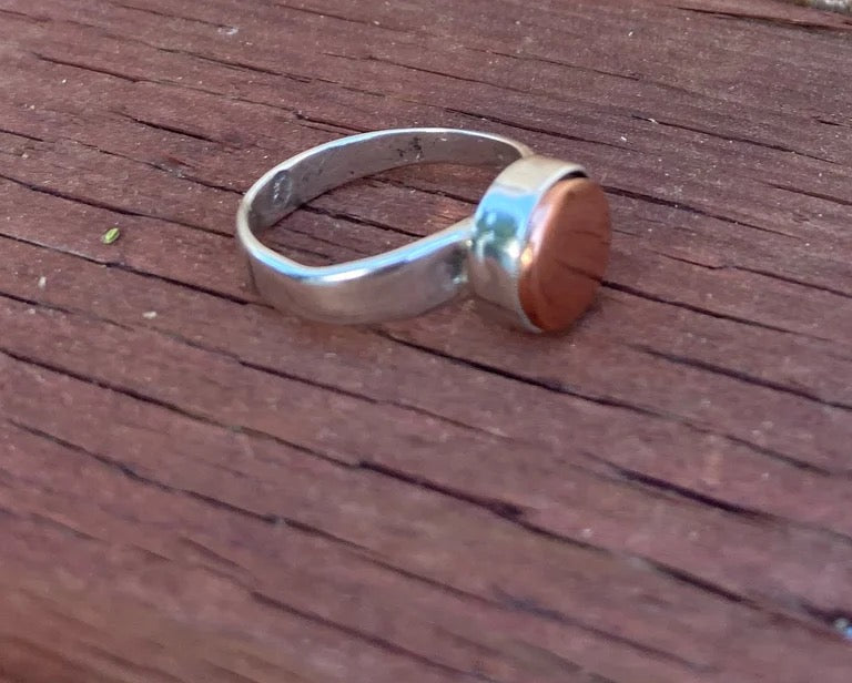 Sterling Silver & Copper Two-Piece Stack Ring