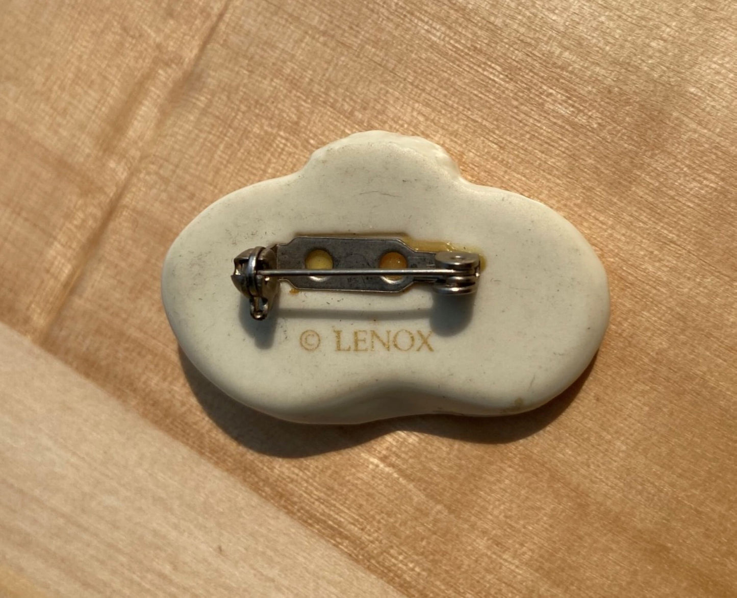 Vintage Ceramic Straw Hat Pin