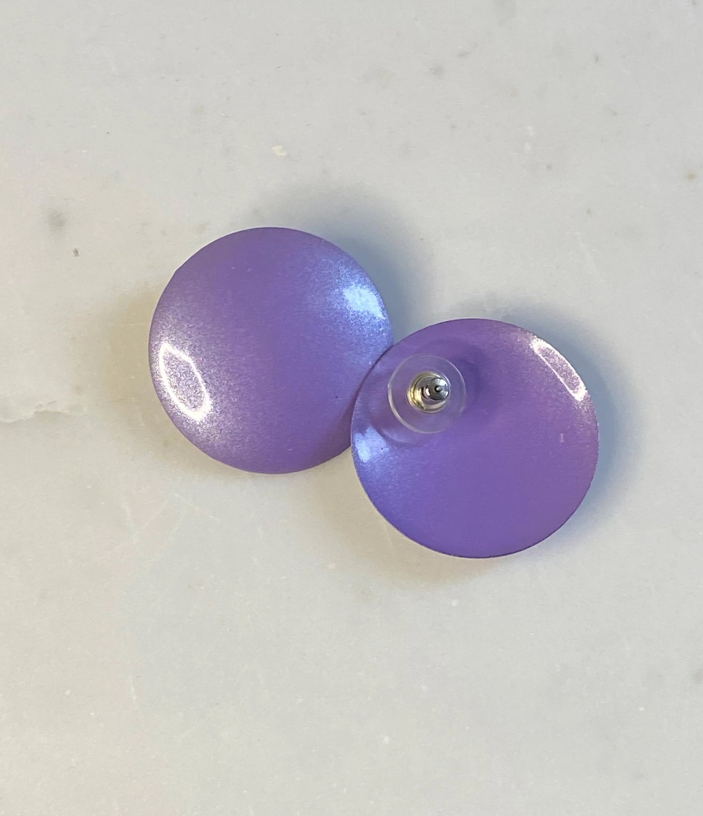 Vintage 1980's Pastel Earrings 2 Pairs