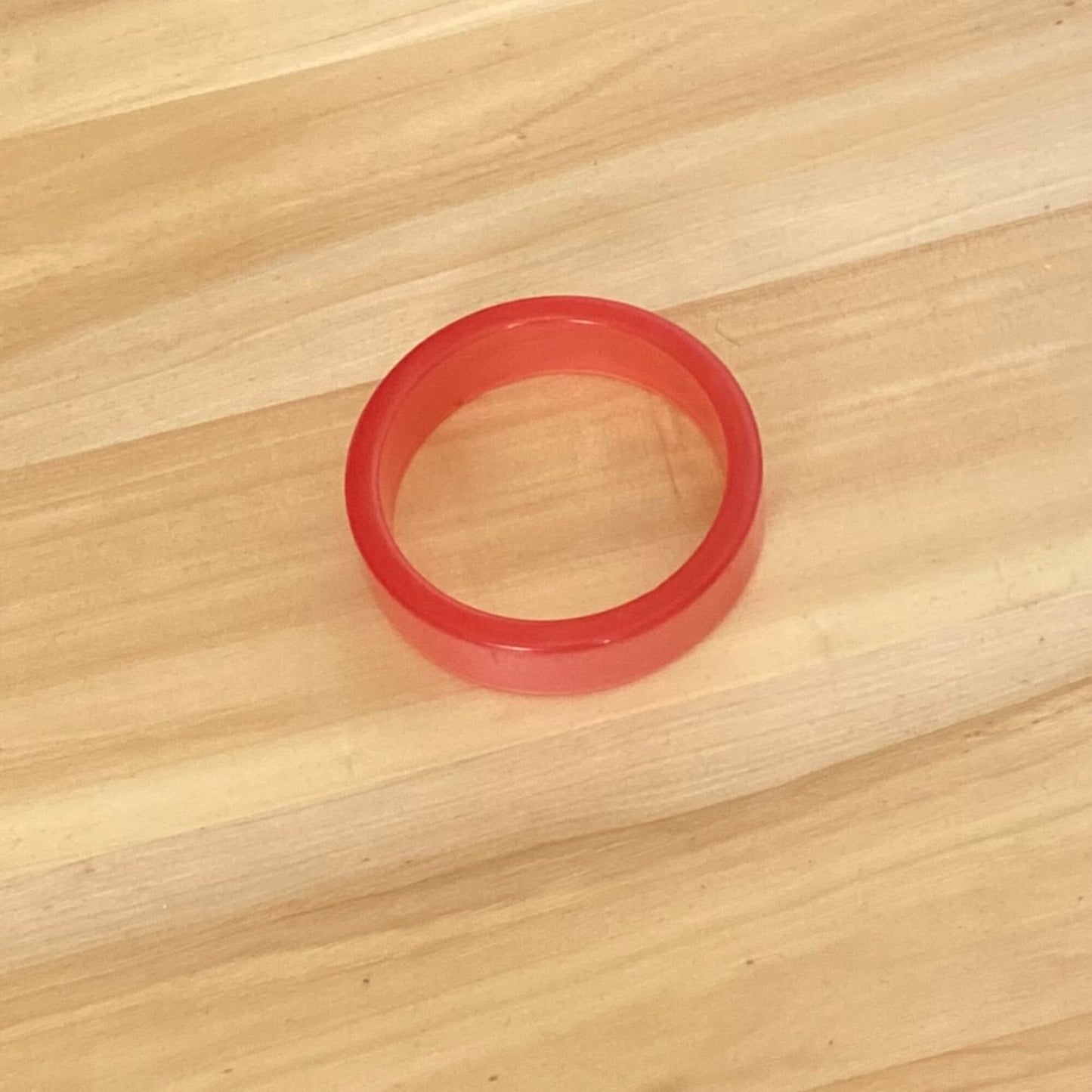 Vintage Pink Iridescent Bangle Bracelet