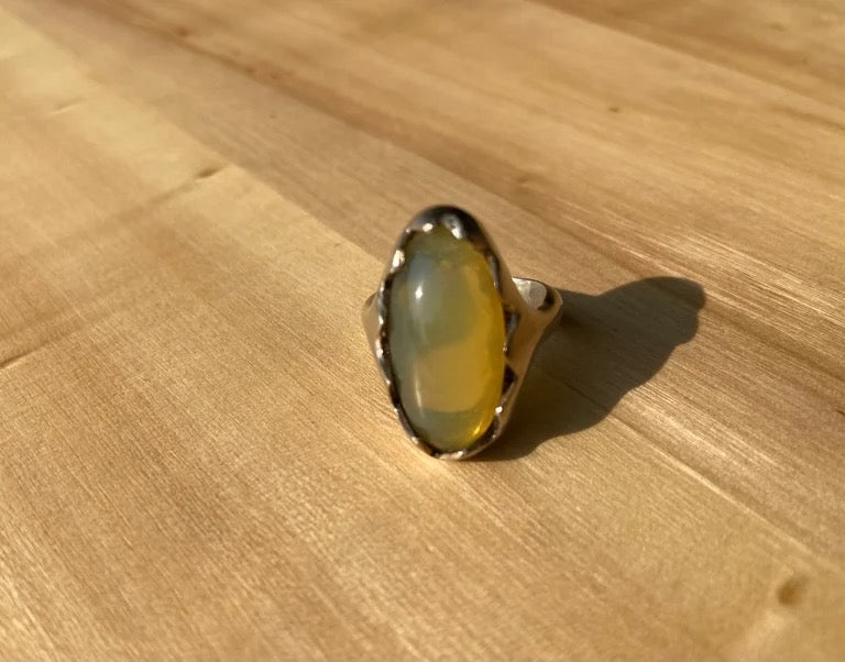 Yellow Quart Ring