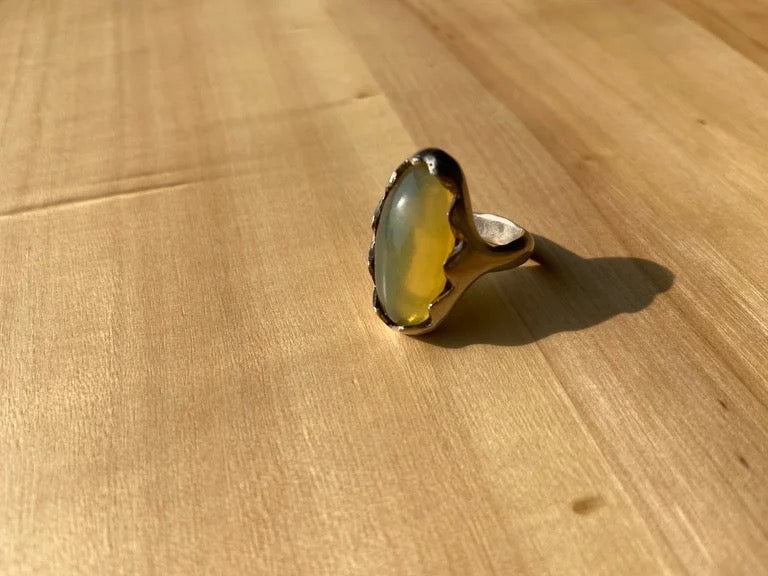 Yellow Quart Ring