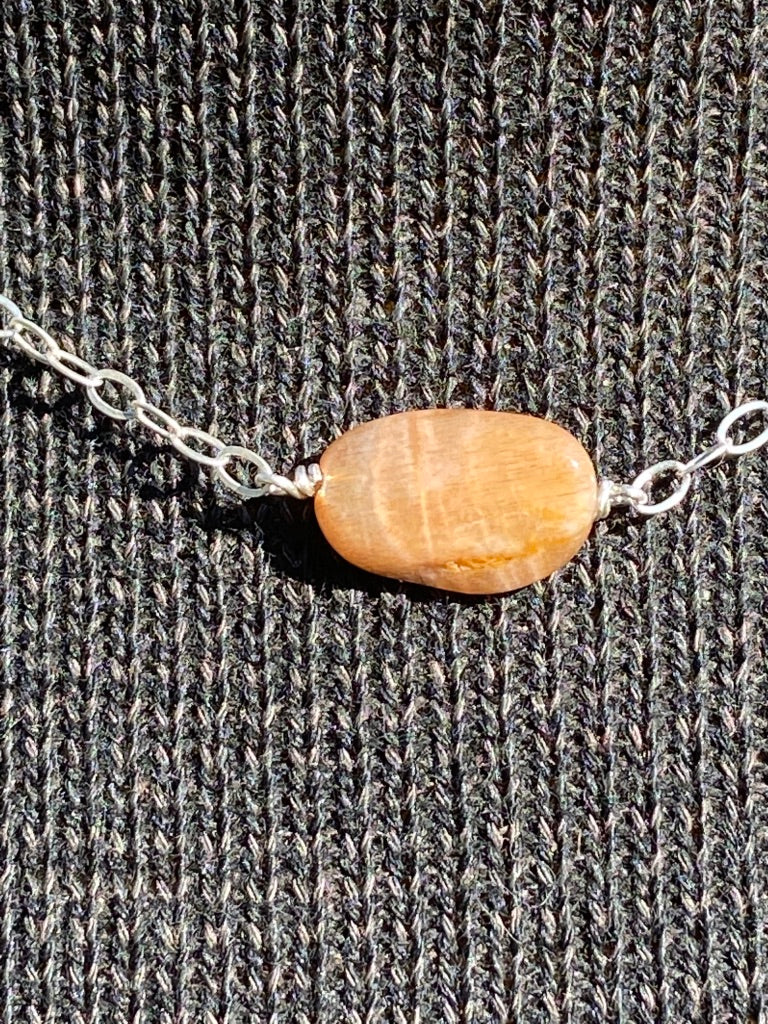 Sunstone Crystal Necklace