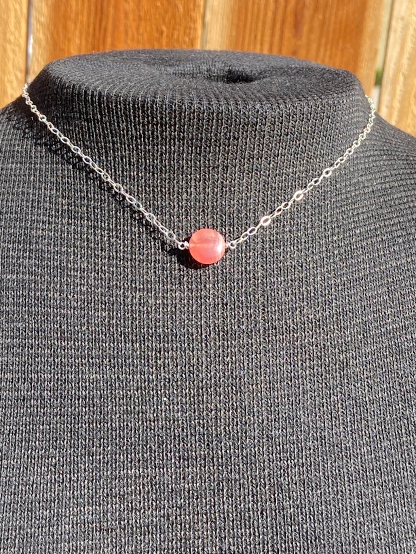 Agate Crystal Necklace