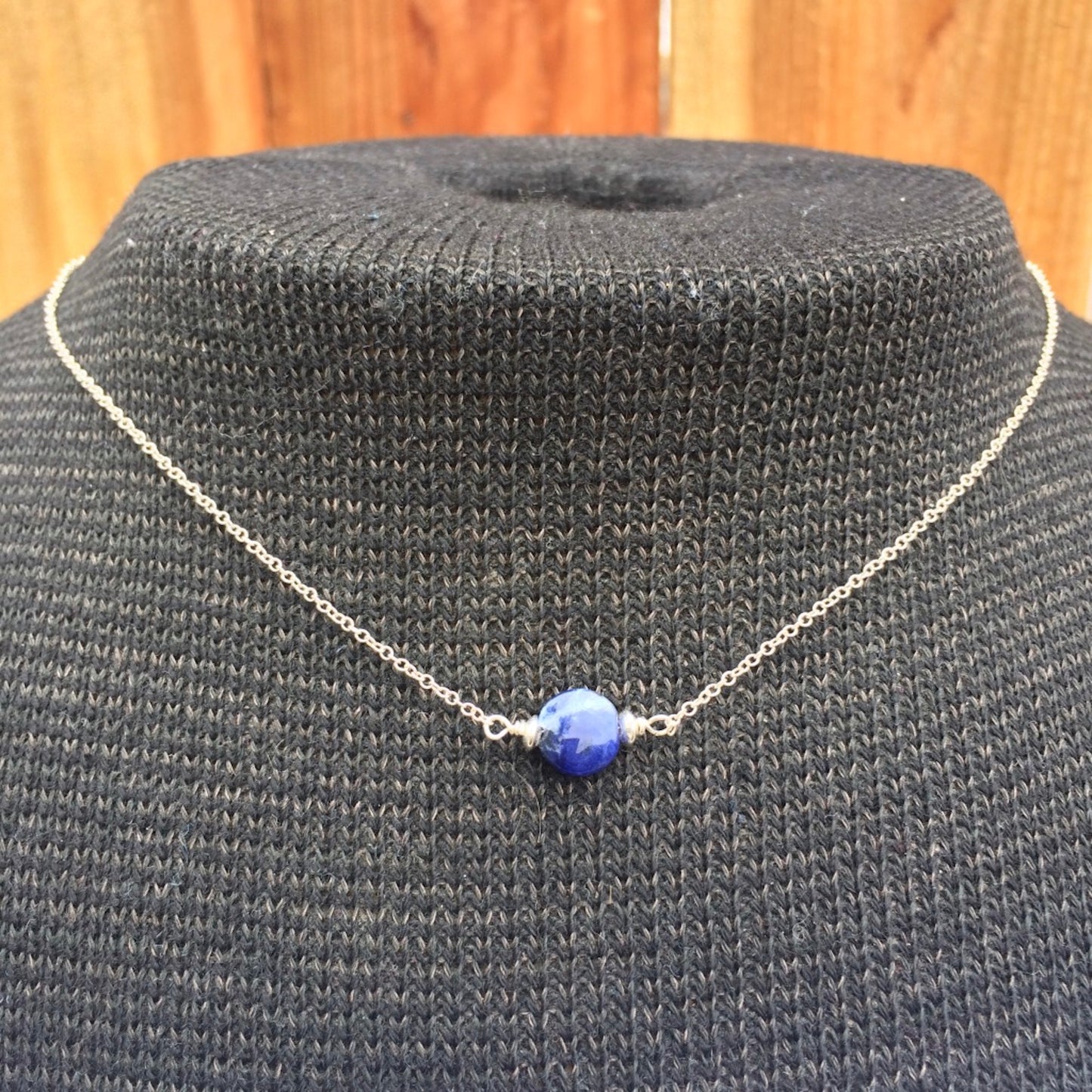 Sodalite Crystal Necklace
