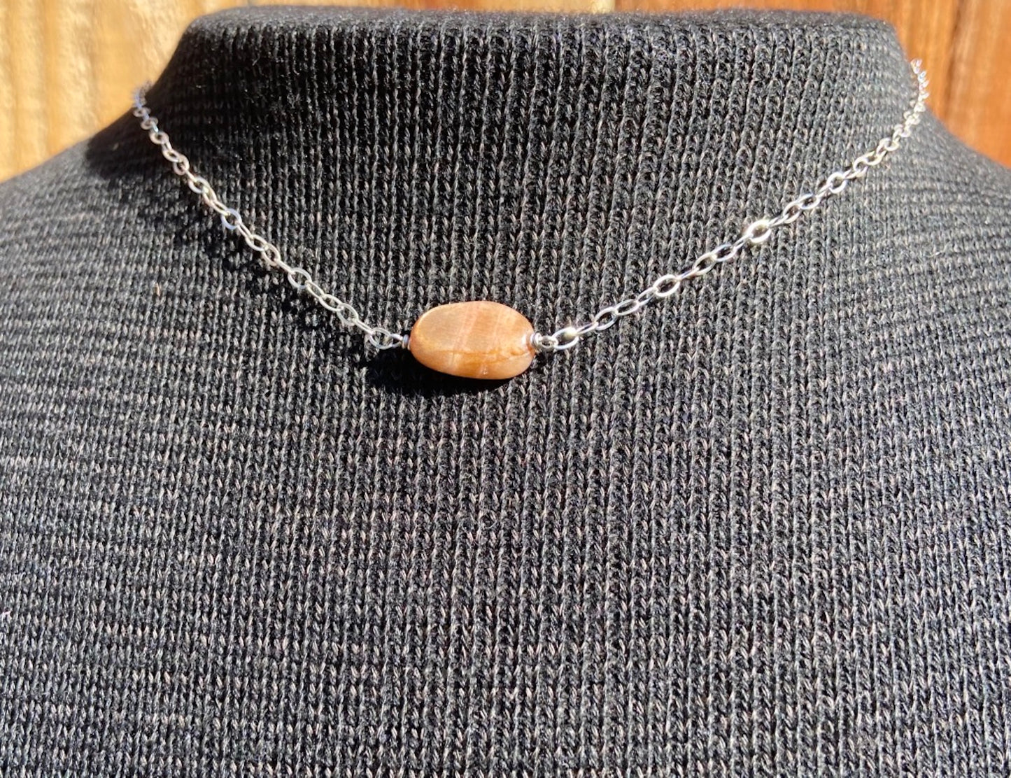 Sunstone Crystal Necklace