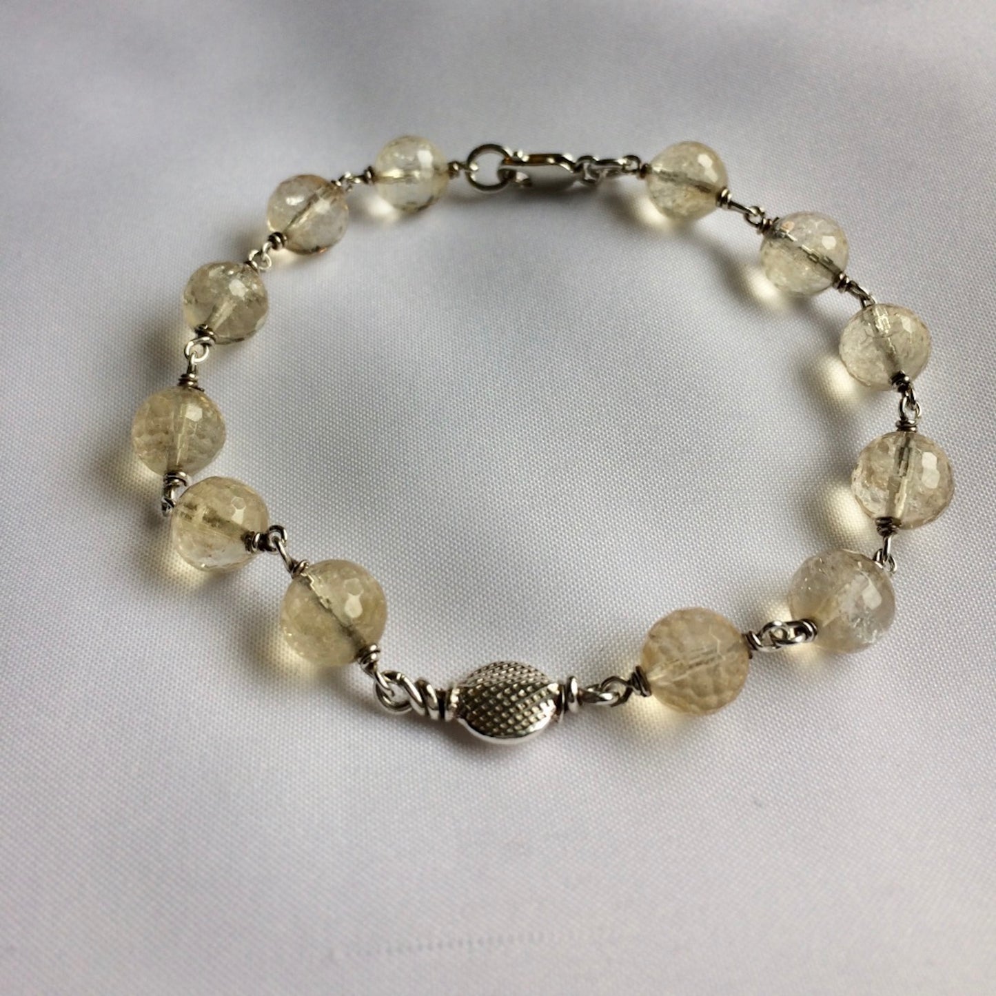 Citrine Chain Bracelet