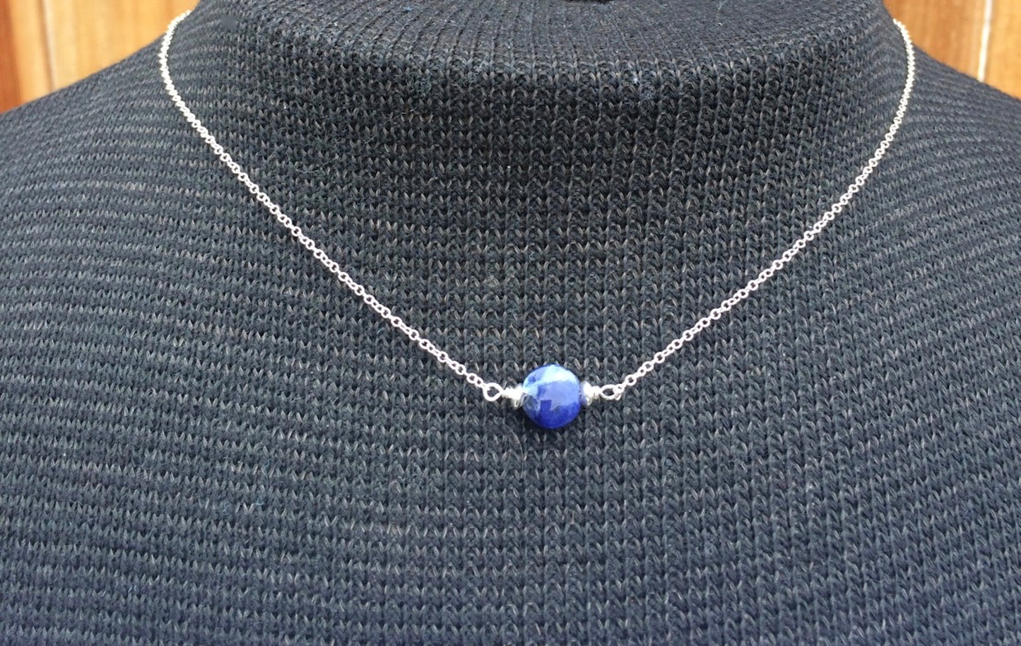 Sodalite Crystal Necklace
