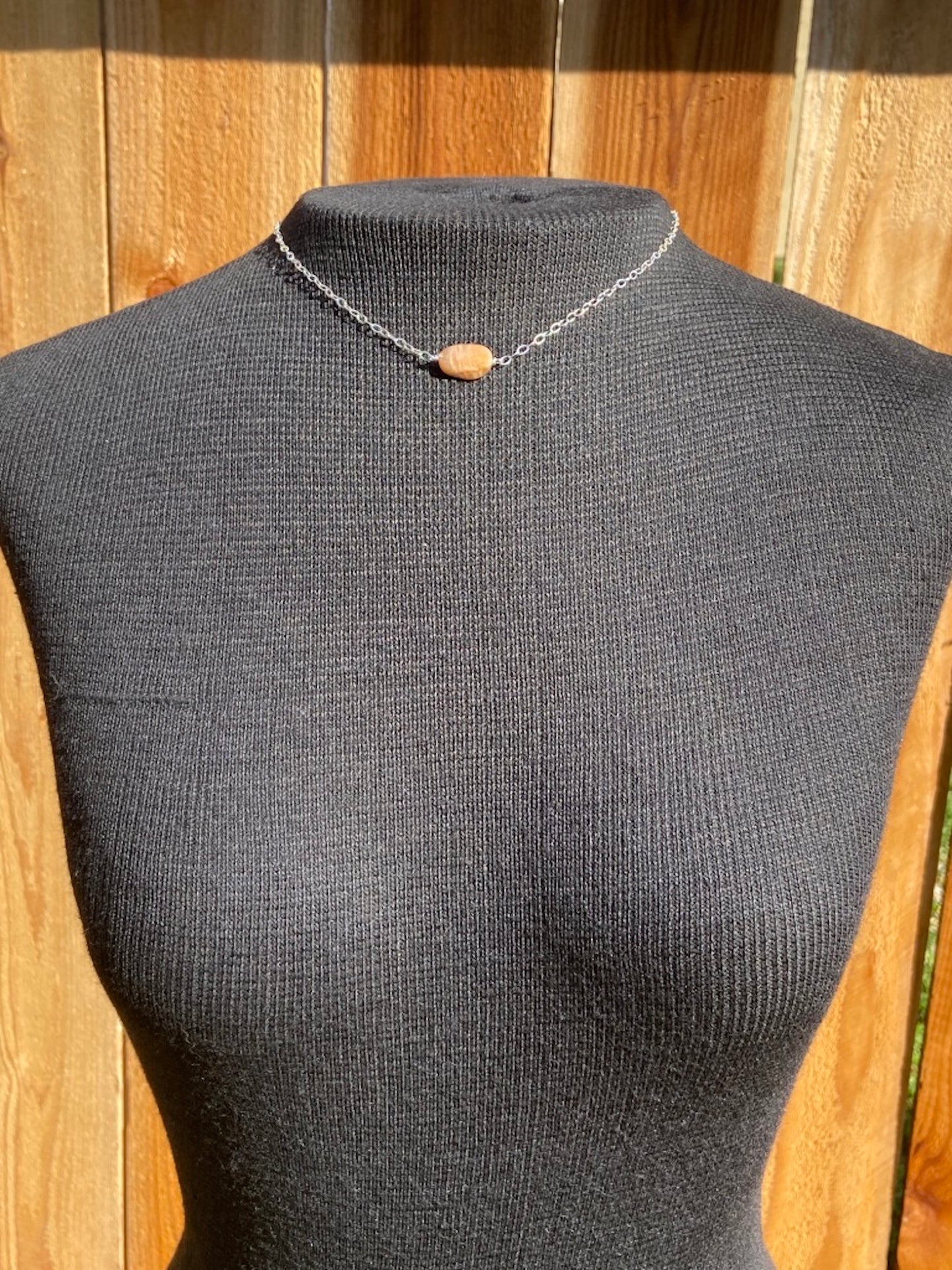 Sunstone Crystal Necklace