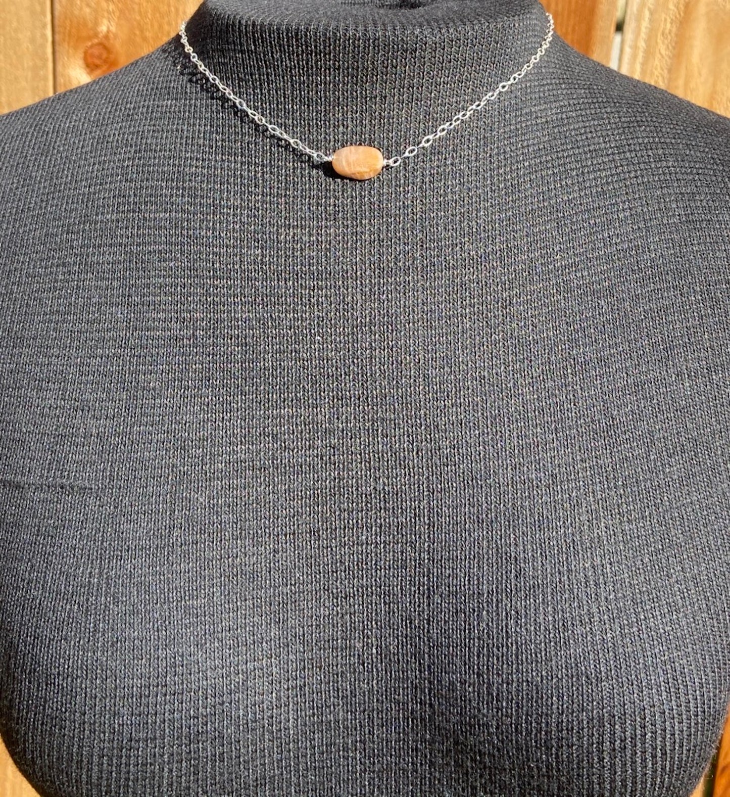 Sunstone Crystal Necklace
