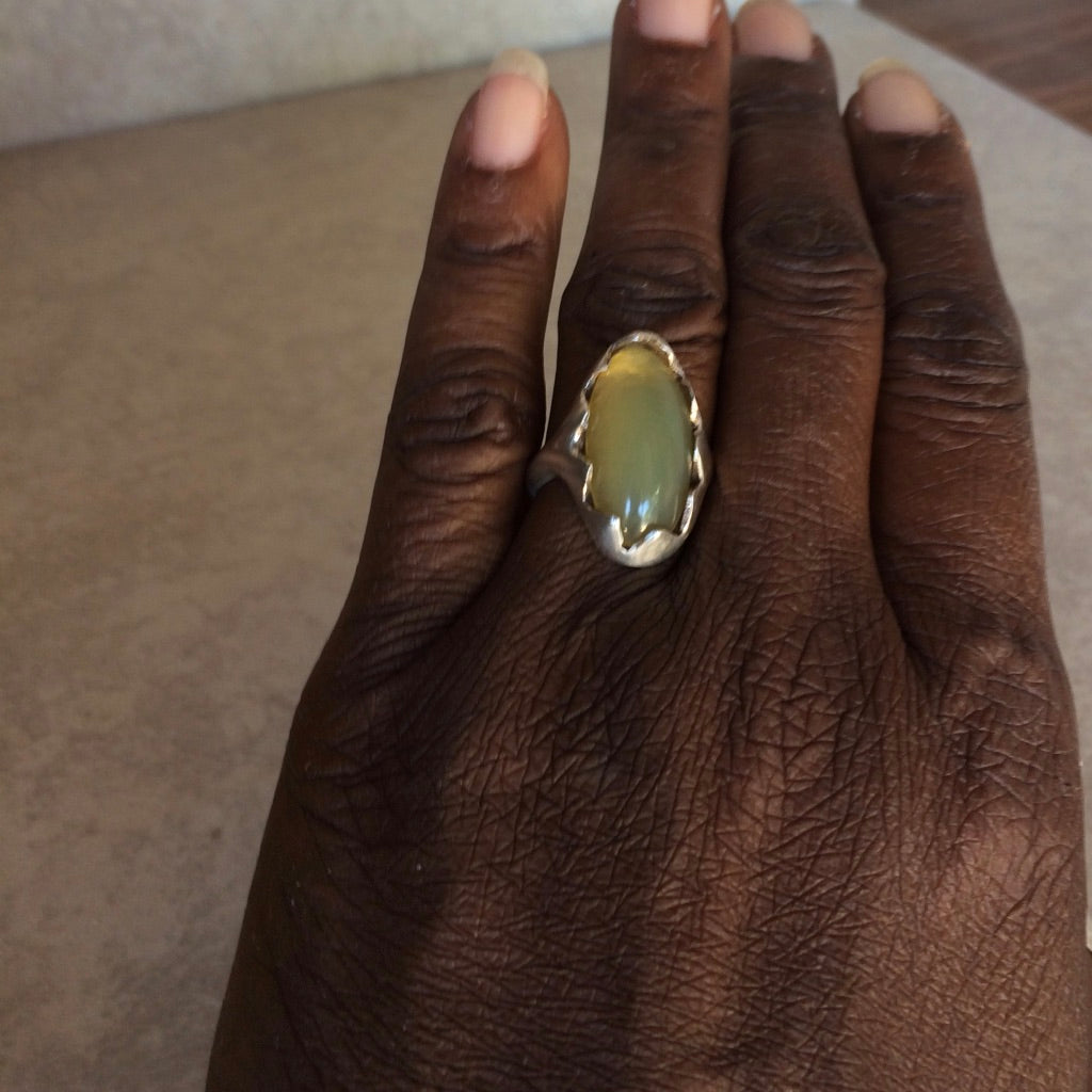 Yellow Quart Ring