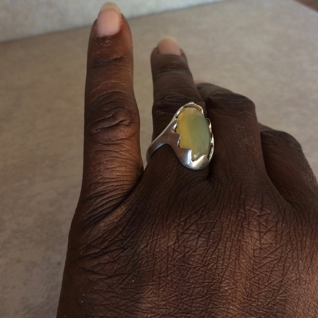 Yellow Quart Ring