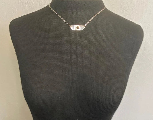 Brass Spike Necklace