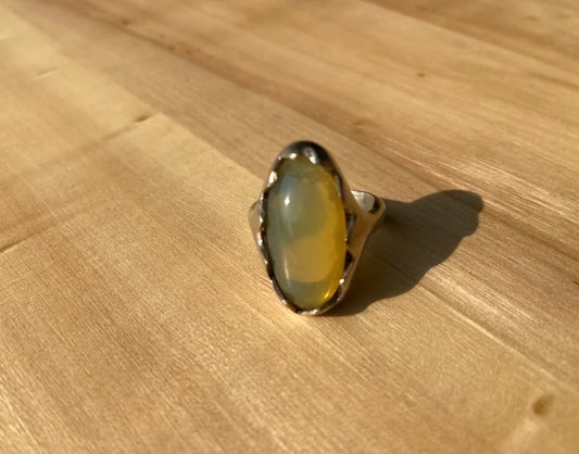 Yellow Quart Ring