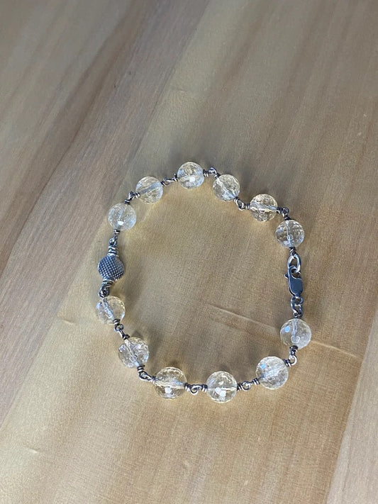 Citrine Chain Bracelet