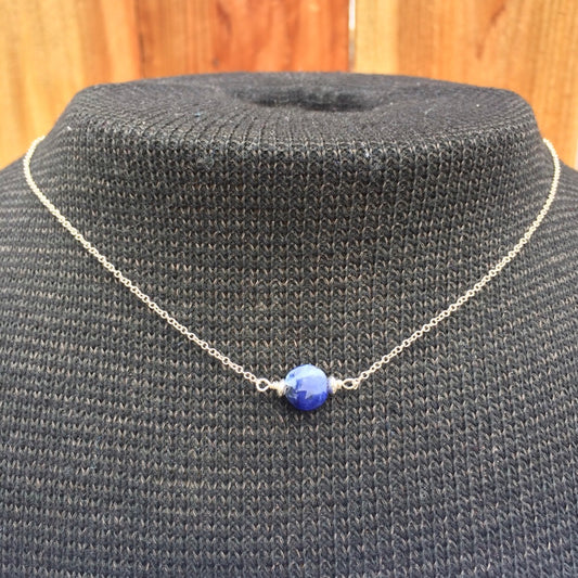 Sodalite Crystal Necklace